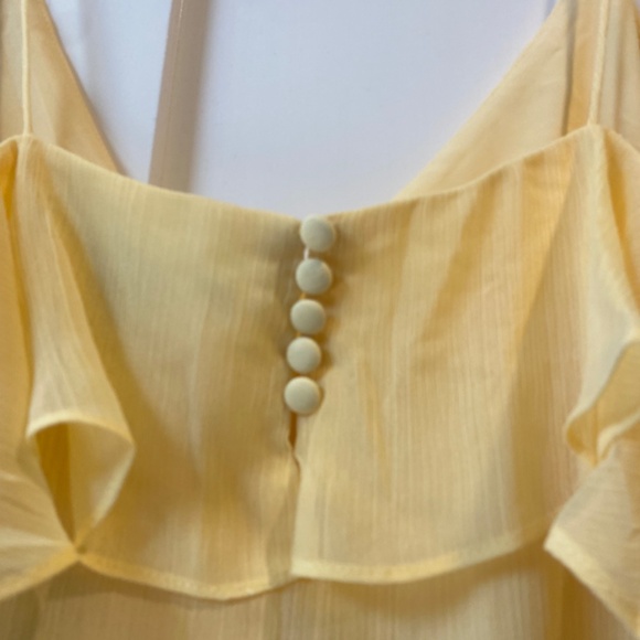 WHBM Ruffle Chiffon Cami - Picture 3 of 5